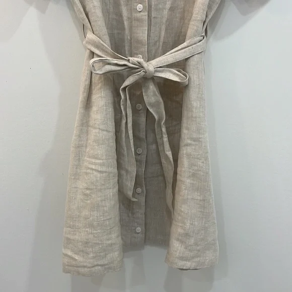 SOLD-    Aritzia Eleta Linen dress - Picture 4 of 12